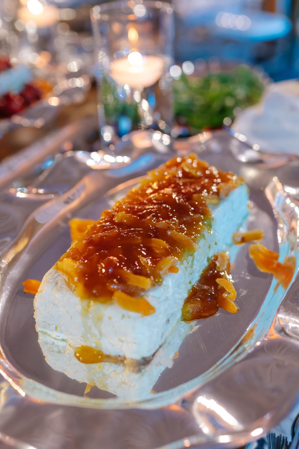 Terrine apresentada em composição elegante do Supreme Buffet
